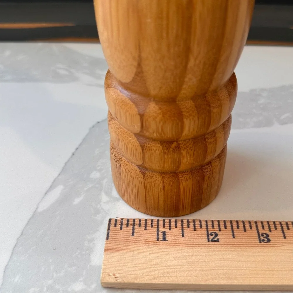 William Bounds Bamboo Wood Pepper Mill Grinder 12.5 Inch Made in USA